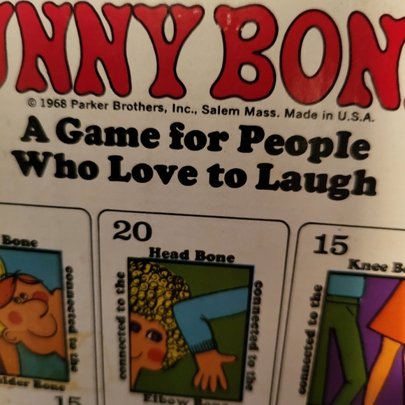 Vintage Funny Bones Humorous Card Game - Picture 4 of 4
